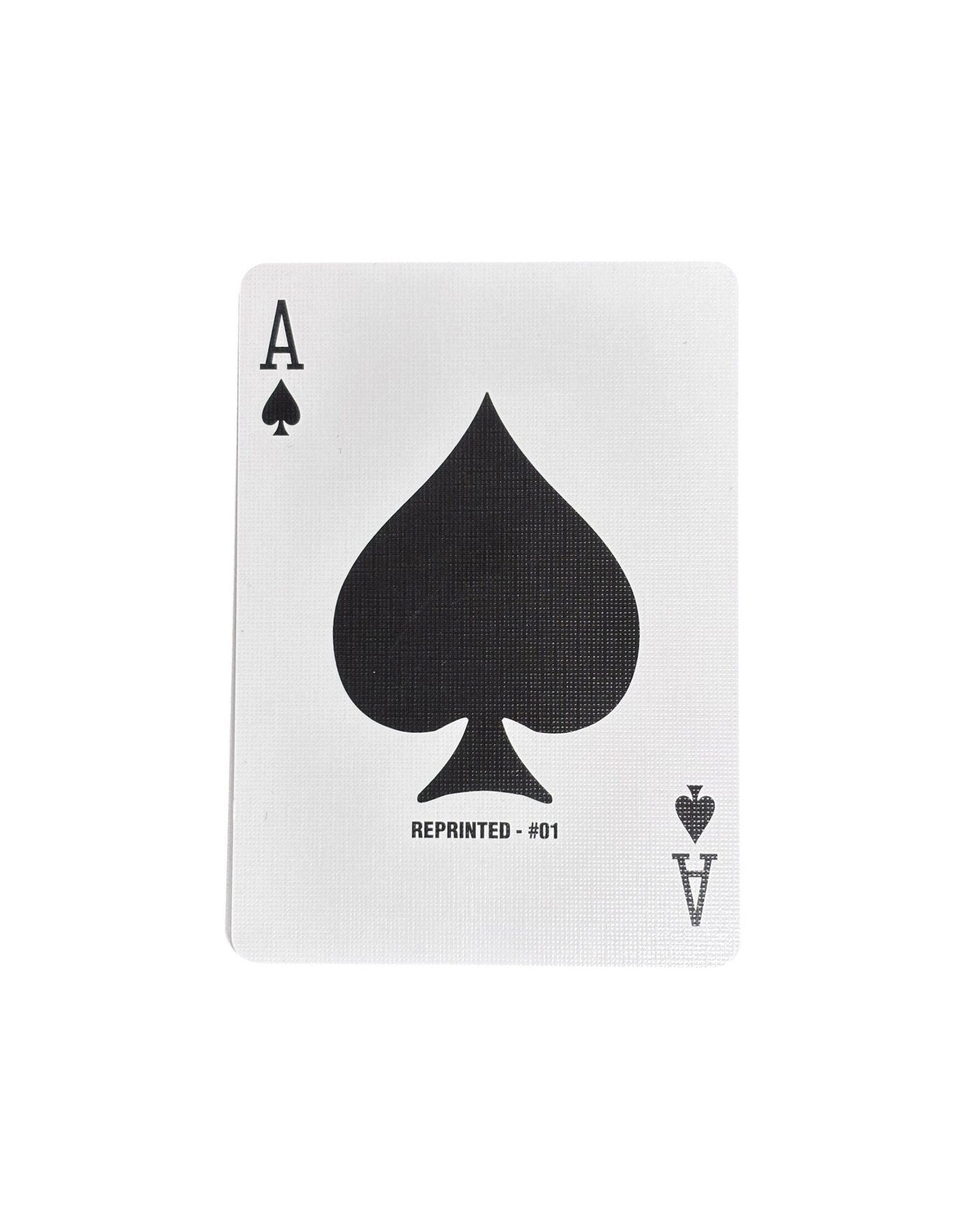 REPRINTED #01 ace of spades