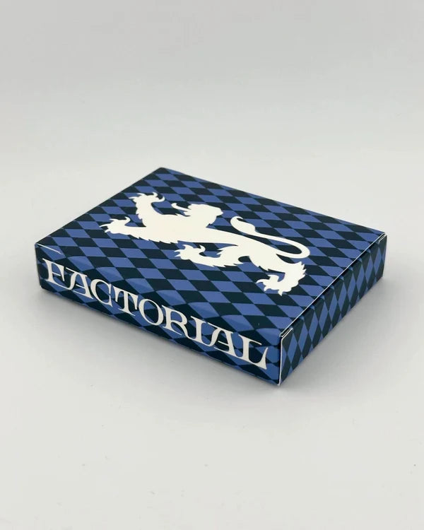 HERALDIK: LION (BLUE)