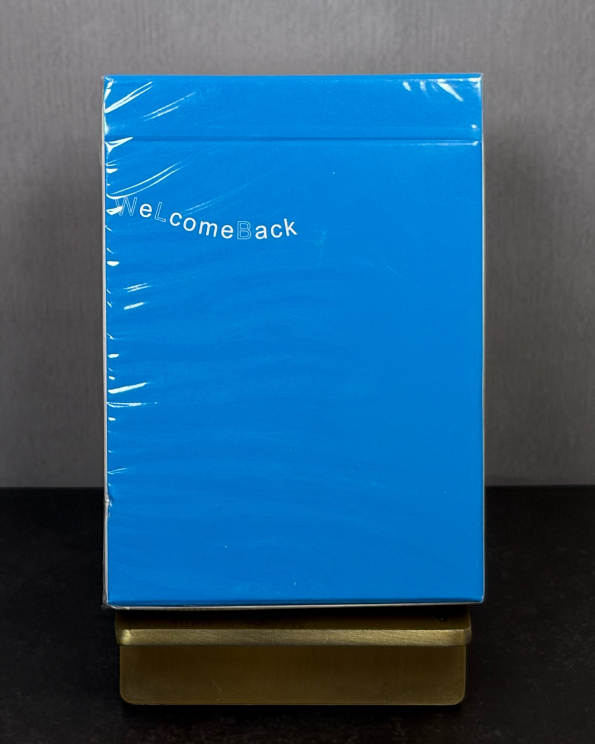 WeLcome Back Playing Cards White