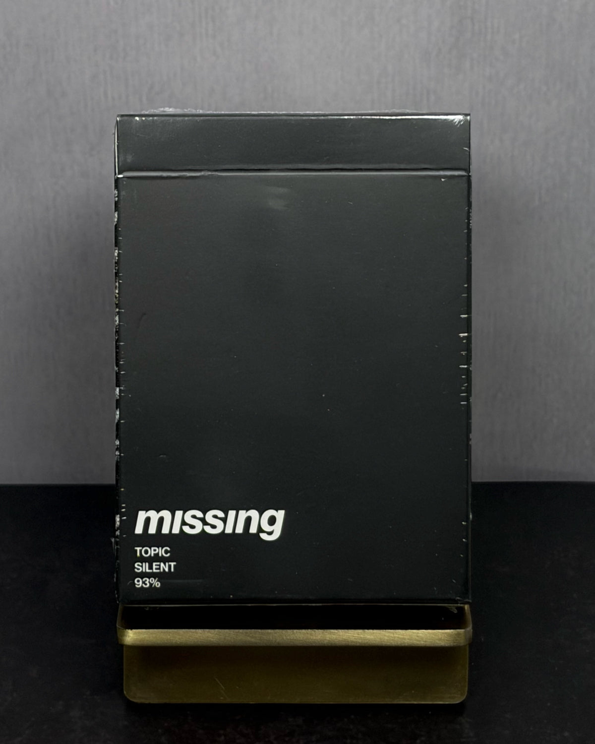 TOPIC PLAYING CARDS - SILENT