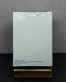 NY SLIMS PLAYING CARDS - BLUE/SILVER