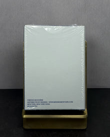 NY SLIMS PLAYING CARDS - BLUE/SILVER