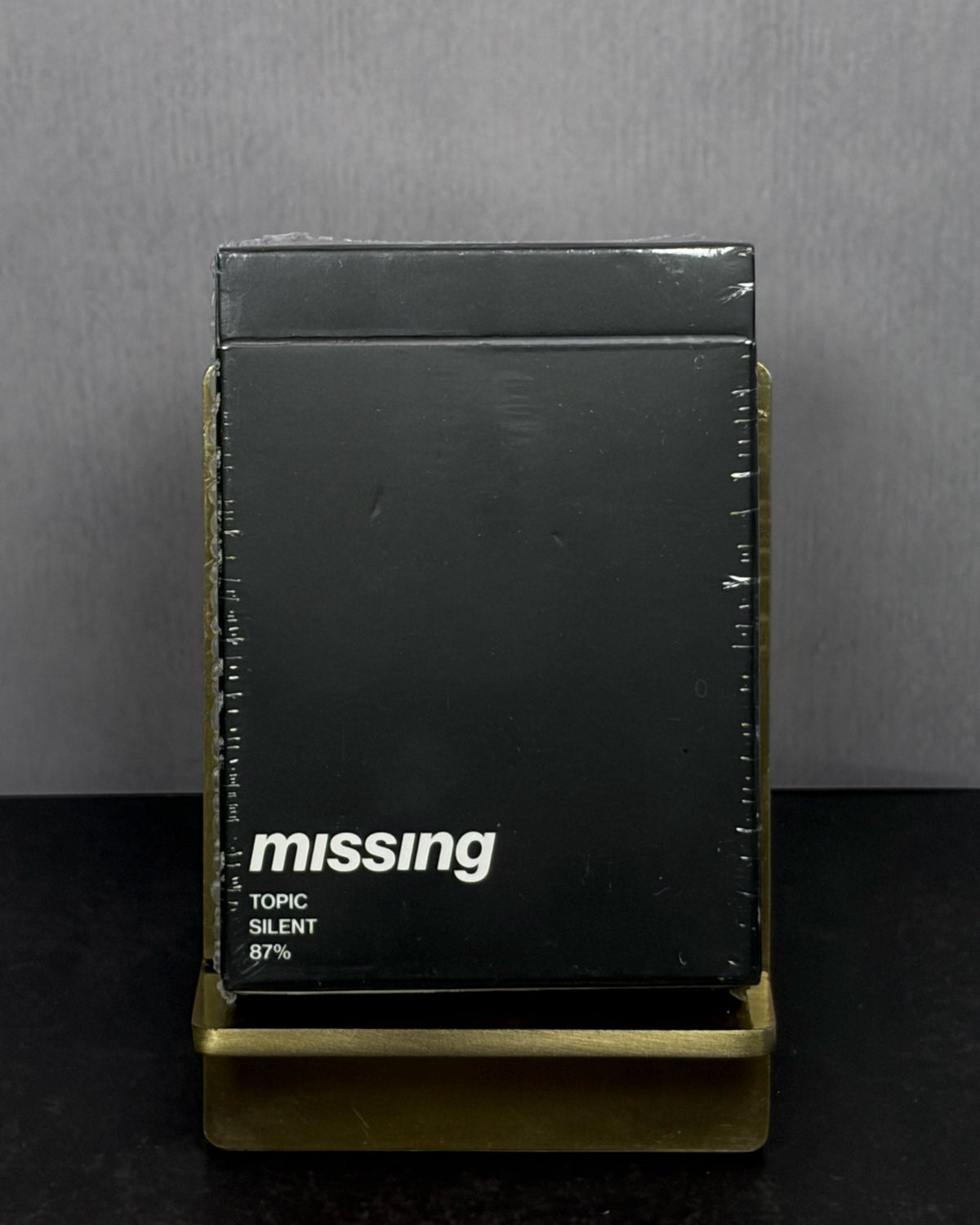 TOPIC PLAYING CARDS - SILENT