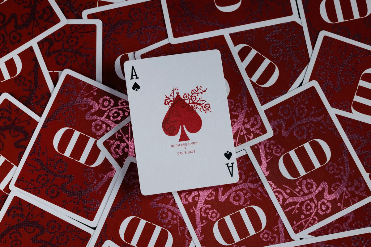 Smoke and Mirrors Playing Cards - Mirror Flower
