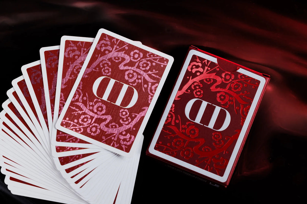 Smoke and Mirrors Playing Cards - Mirror Flower