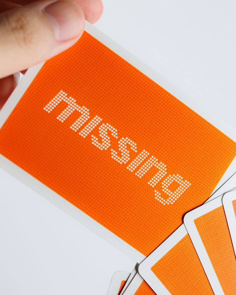 BEAM PLAYING CARDS - ORANGE