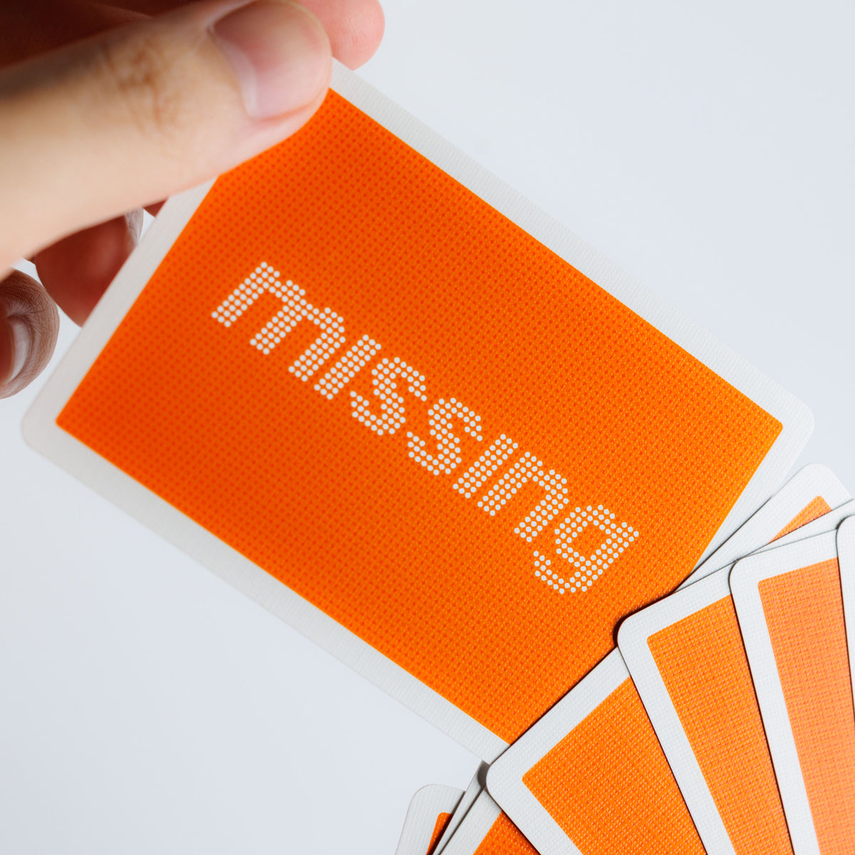 BEAM PLAYING CARDS - ORANGE