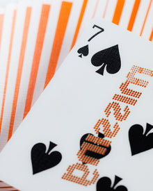 BEAM PLAYING CARDS - ORANGE