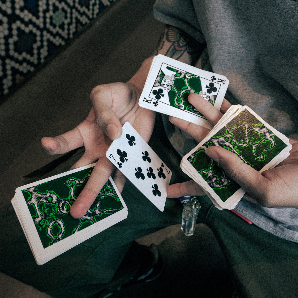 FRACTAL PLAYING CARDS - ACID