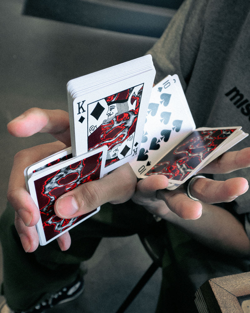 FRACTAL PLAYING CARDS - CARMINE