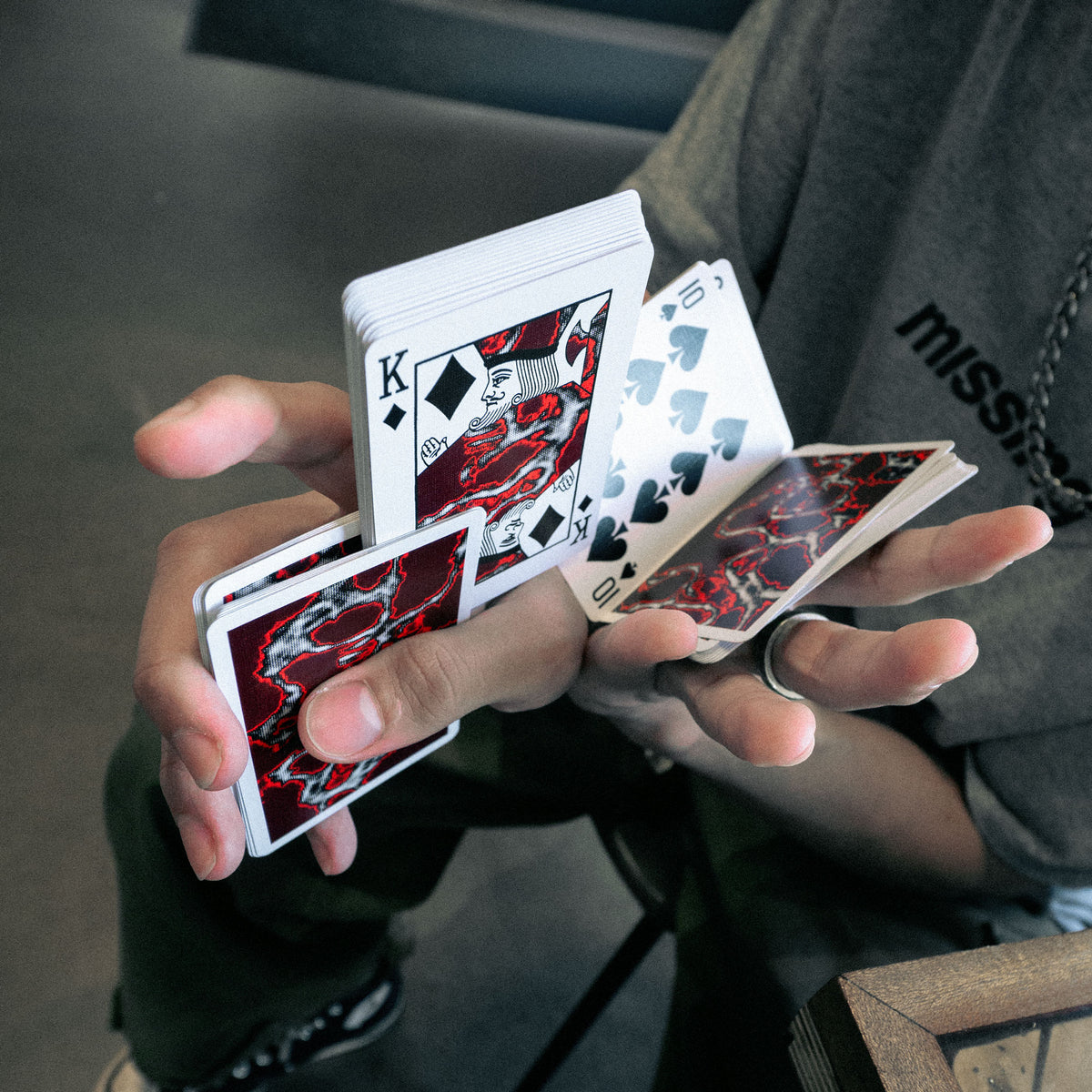 FRACTAL PLAYING CARDS - CARMINE